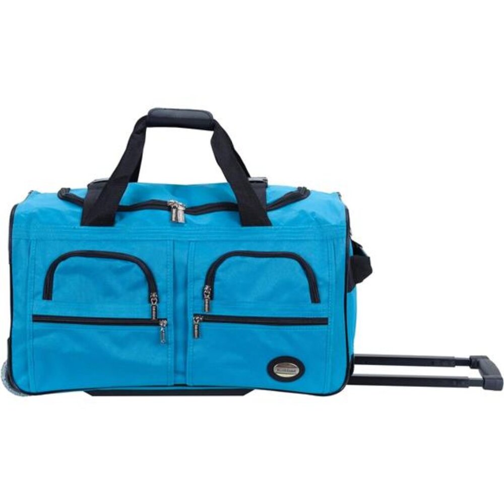 Large Duffle Bag Travel Bag Extra Large Wheels Heavy Duty Zipper Carry On Bag